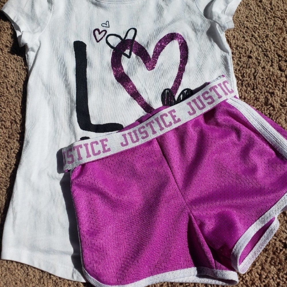 💥 SOLD  Justice Athletic Shorts